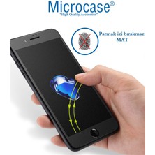 Microcase iPhone 14 Pro Tam Kaplayan Çerçeveli Mat Cam Koruma - AL3124