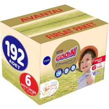 Goon Premium Soft Külot Bebek Bezi Beden:6 15-25 kg Extra Large 192'li