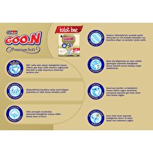 Goon Premium Soft Külot Bebek Bezi Beden:4 9-14 kg Maxi 350'li