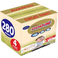 Goon Premium Soft Külot Bebek Bezi Beden:4 9-14 kg Maxi 280'li