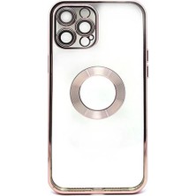 Enfein Apple iPhone 14 Ile Uyumlu Kılıf Kamera Korumalı Magneticsafe Uyumlu Arka Kapak Pembe