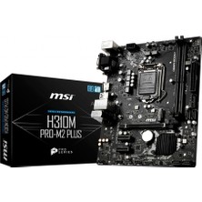 Msı H310M Pro-Vdh Plus Ddr4 2666/2133MHZ Matx 1151P