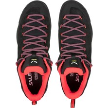 Salewa Wildfire Leather Kadın Deri Ayakkabı Siyah /Turuncu