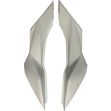 Moto Express Honda CB125F 2017-2020 Arka Sele Altı Kuyruk Grenajı Beyaz Sağ Sol Takım Om