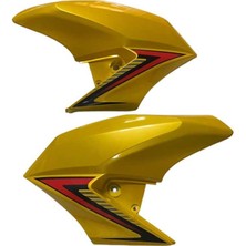 Moto Express Honda CB 125 F Sağ Sol Depo Grenajı Sarı Om