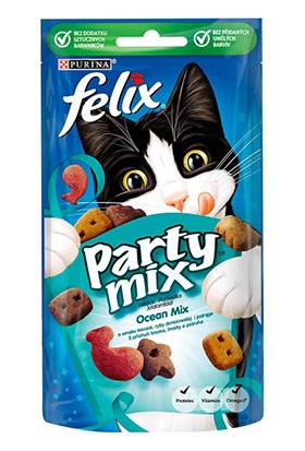 Felix Party Mix Karışık Okyanus Lezzetleri Kedi Ödül Maması 60 gr