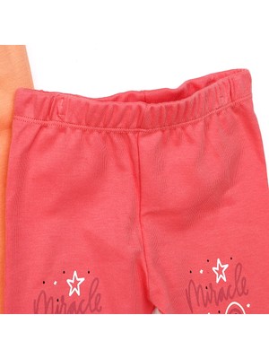 Hello Baby Hellobaby Basic Kız Bebek 2li Çoraplı Pijama Pantolon