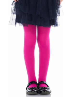 Penti Kız Çocuk Fuşya Mikro 40 Mus Külotlu Çorap 2'li