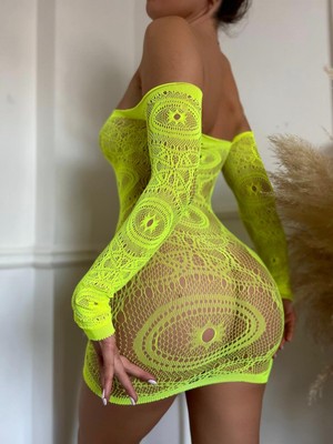 BMD Filla Blondie Body Çorap - Neon Yeşil