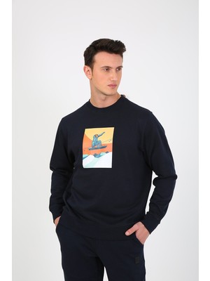 Esqudo Snowboard Erkek Sweatshirt ESWTP0006 ESWTP0006018