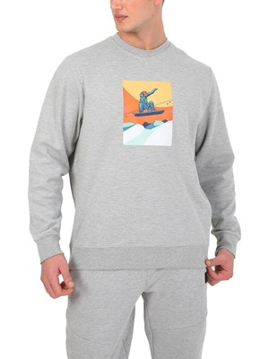 Esqudo Snowboard Erkek Sweatshirt ESWTP0006 ESWTP0006011