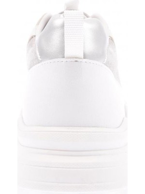 DGN 65134-22Y Kadın Bağcıklı Kalın Taban Sneakers Ayakkabı