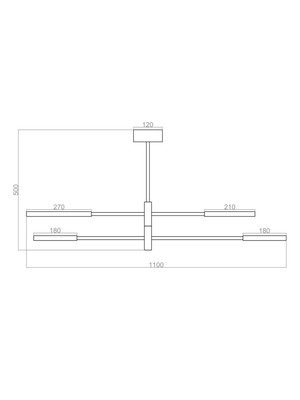 voxlamp lighting solutions Sarkıt LED Avize Polyp New Editions