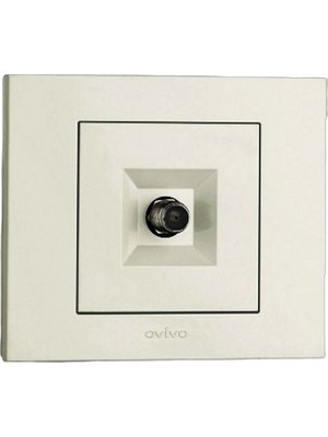 Ovivo Beyaz Uydu Prizi