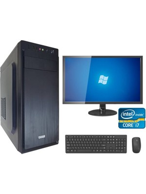 Canar Kasa H61 Anakart Intel Core i7 2 16 GB Ram 480 GB SSD 21.5" FHD Masaüstü Bilgisayar