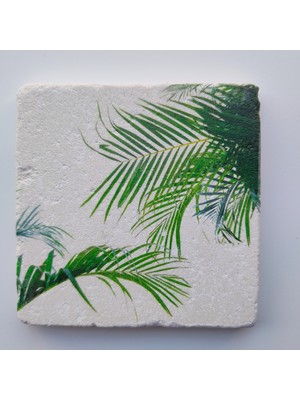 Şeker Portakalım Dekoratif Figürlü Doğal Taş Banyo Gider Kapağı Süsü Tekli 10X10 cm