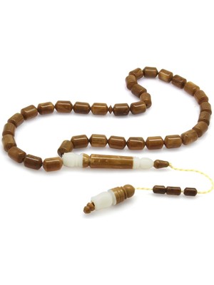 Okyanus Silver Sistemli Deve Kemiği Kombinli Kapsül Kesim Kuka Tesbih