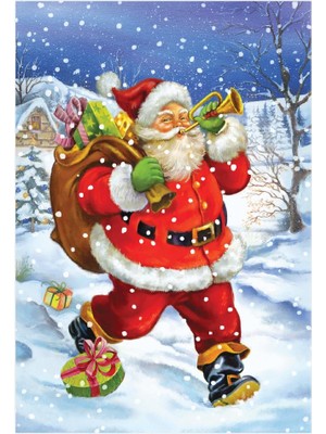 Keskin Color Simli Yılbaşı Tebrik Kartı Zarflı No:7