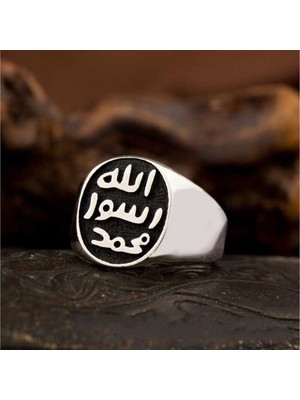 Gümüş Mührü Şerif Erkek Yüzük