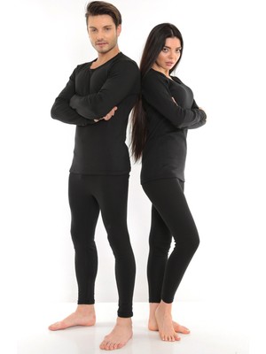 Pupool  Isıl Termal Unisex Kışlık Içi Polarlı Termal Takım