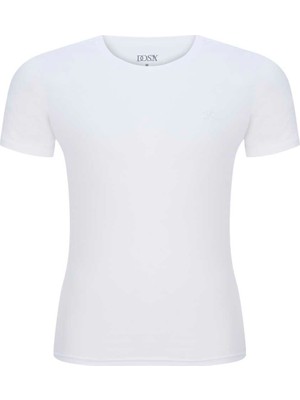 Dosxx Erkek Safe Classic Fit 0 Yaka Tshirt
