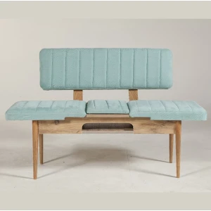 Ahşap Sırtlı Bank Atlantik Fıstık Yeşil