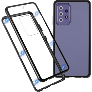 Manyetik Adsorpsiyon Metal Çerçevesi + Çift Taraflı Ultra Açık Temperli Cam Tam Kapsama   Galaxy A52 4g / 5g / A52S 5g (Yurt Dışından)