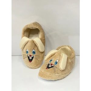 Çocuk Tavşan Detaylı Tabanlı Ev Pandufu