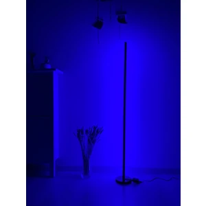 LED Lambader - Dekoratif, Rgb Kumandalı Çok Renkli, Yuvarlak Ayaklı LED Işık - LED Lamba