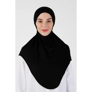 Viskon Kemerli Türban - Siyah - Ecardin