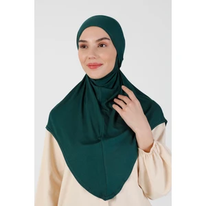 Viskon Kemerli Türban - Zümrüt Yeşili - Ecardin