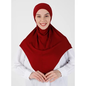 Viskon Kemerli Türban - Bordo - Ecardin