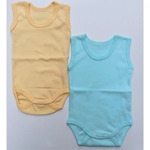 Özdemirli Bebe  2 Li Paket Askılı Çıtçıtlı Badi