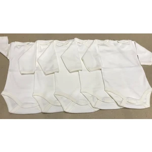 Çıtçıtlı Badi Uzun Kol (5 Li Paket)