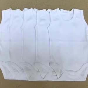 Çıtçıtlı Badi Askılı (5 Li Paket) Beyaz