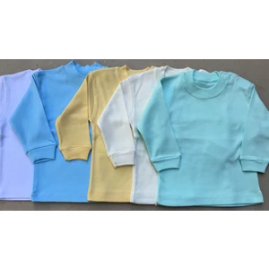 Üst Badi Uzun Kol (5 Li Paket) (Beyaz,mavi,sarı,krem,yeşil)