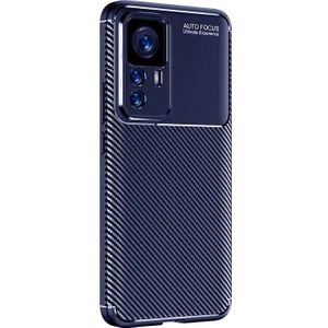 Kip GSM Xiaomi Mi 12T Kılıf Karbon Desenli Yüksek Kalite Negro Silikon Kapak