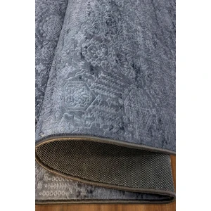 Bonny Home Nova Antrasit Yıkanabilir Kaymaz Taban Halı Dekoratif Yumuşak Kesme Yolluk