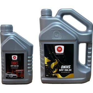 Türkiye Petrolleri Oniks Dpf Partiküllü 5W-30 4+1 Litre Motor Yağı ( Üretim Yılı: 2022 )