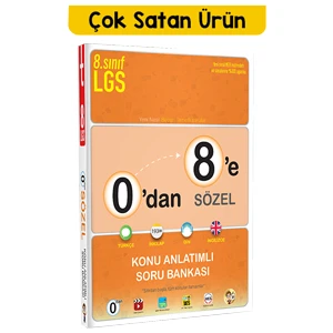 Tonguç Akademi 0'dan 8'e Sözel Konu Anlatımlı Soru Bankası