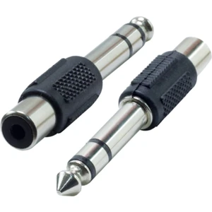 Ata Elektronik 5 Adet 6.3mm Aux Ses Av Audio Jack Aparat Çevirici Jak Mikrofon Ses Rca Dönüştürücü Rca Tos