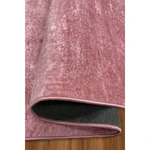 Bonny Home Nova Pudra Yıkanabilir Kaymaz Taban Halı Dekoratif Yumuşak Kesme Yolluk