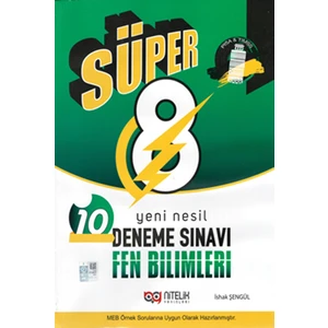 Nitelik Yayınları 8. Sınıf LGS Süper Fen Bilimleri 10 Lu Deneme