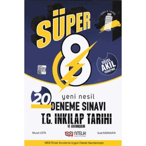 Nitelik Yayınları 8. Sınıf LGS Süper İnkılap Tarihi 20'li Deneme