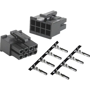Detay Kablo Pcı-E 8 Pin Dişi Power Konnektör Seti (4.20 Mm) (Tümleşik-Yapışık Model)