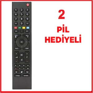 Ata Elektronik Beko Arçelik Altus Grundig LED Tv Televizyon Kumandası Cec Kum2 + 2 Pil