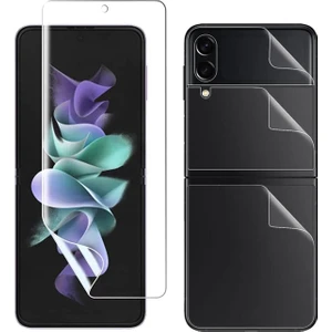 Samsung Galaxy Z Flip4 Hydrogel Esnek Ön Arka Koruma Filmi
