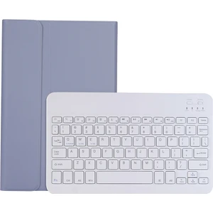 ZH Store Samsung Galaxy Tab A8 10.5 2021 Için Klavye+Kılıf Mor (Yurt Dışından)