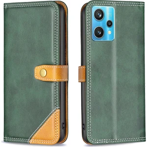 ZH Store Oppo Realme 9 Pro+ Için Deri Kılıf Yeşil (Yurt Dışından)