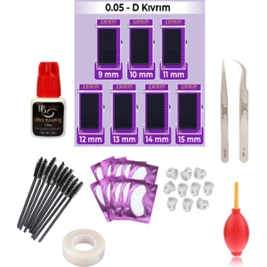 Professional Ipek Kirpik Seti